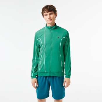 VESTE LACOSTE A COL FULL ZIP DJOKOVIC VERSION FAN EUROPE Veste