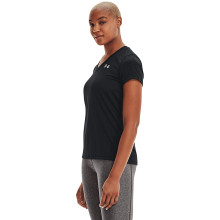 Tee-Shirt Under Armour Femme Tech Solid Noir