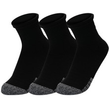 PACK DE 3 PAIRES DE CHAUSSETTES UNDER ARMOUR HEATGEAR QUARTER