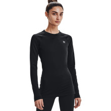 T-SHIRT UNDER ARMOUR FEMME CG AUTHENTICS CREW MANCHES LONGUES