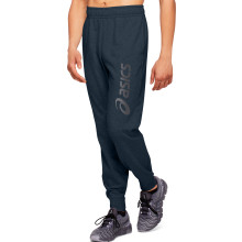 Pantalon Asics Big Logo Coton Bleu