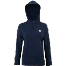 SWEAT TECNIFIBRE FEMME 1/ ZIP A CAPUCHE