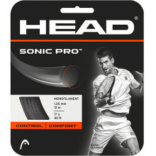 Cordage Head Sonic Pro Noir (12 Mètres)
