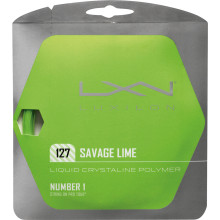 Cordage Luxilon Savage Lime (12 mètres)