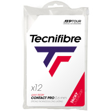 12 Surgrips Tecnifibre Pro Contact Blancs