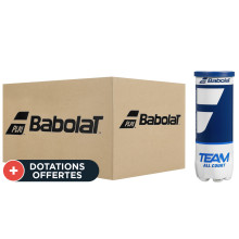 Carton De 24 Tubes De 3 Balles Babolat Team All Court
