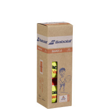 TUBE DE 3 BALLES BABOLAT ORANGE