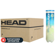 Carton De 18 Tubes De 4 Balles Head Pro