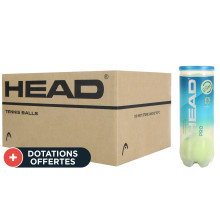 Carton De 24 Tubes De 3 Balles Head Pro Blue
