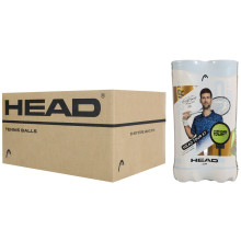 CARTON DE 18 BIPACKS DE 4 BALLES HEAD TOUR XT