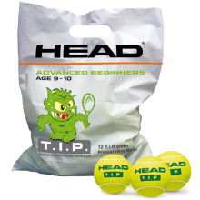 Sachet De 72 Balles Head T.I.P. Vertes