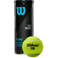 TUBE DE 3 BALLES WILSON TOUR PREMIER