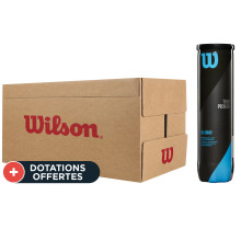 Carton De 18 Tubes De 4 Balles Wilson Tour Premier