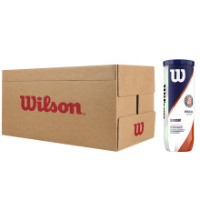 Carton De 24 Tubes De 3 Balles Wilson Roland Garros Clay Court