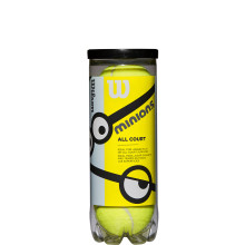 TUBE DE 3 BALLES WILSON MINIONS STAGE 1