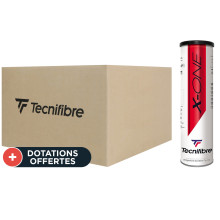 Carton De 36 Tubes De 4 Balles Tecnifibre X-One