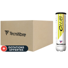 Carton De 36 Tubes De 4 Balles Tecnifibre Club