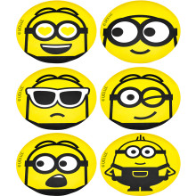 PACK DE 6 CIBLES WILSON MINIONS