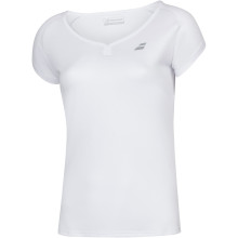 Tee-Shirt Babolat Junior Fille Play Blanc