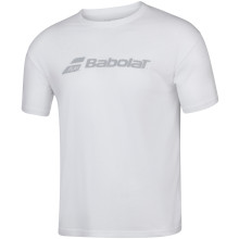 Tee-Shirt Babolat Junior Garçon Exercice Blanc 