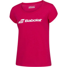 Tee-Shirt Babolat Junior Fille Exercise Rose