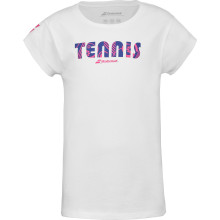 T-SHIRT BABOLAT JUNIOR FILLE EXERCISE COTTON