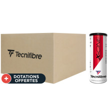 Carton De 36 Tubes De 3 Balles Tecnifibre X-One