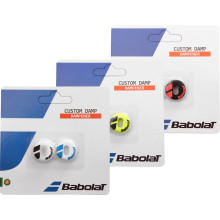 Antivibrateurs Babolat Custom Damp X2 Noir/Blanc/Rouge