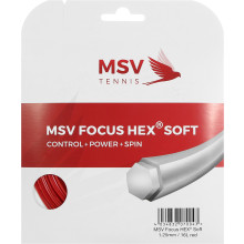 Cordage MSV Focus Hex Soft Rouge (12 mètres)