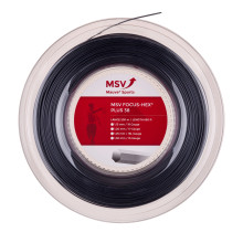 Bobine MSV Focus Hex Plus 38 Noir (200 Mètres)