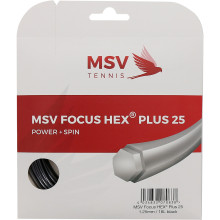 Cordage MSV Focus Hex Plus 25 1.25 (12 Mètres)