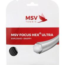 Cordage MSV Focus Hex Ultra Noir - 12 Mètres