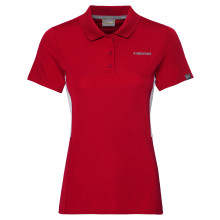 Polo Head Femme Club Tech Rouge