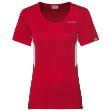 Tee-Shirt Head Femme Club Tech Rouge