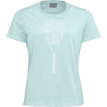 T-SHIRT HEAD FEMME TYPO