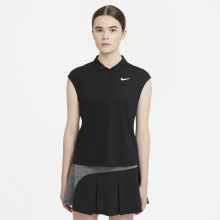 Polo Nike Court Femme Victory Dri-Fit Polyester Sans Manches Noir