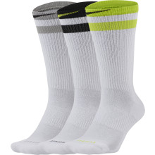 3 Paires de Chaussettes Nike Everyday Blanches