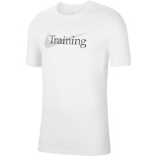 Tee-Shirt Nike Dry Training Blanc