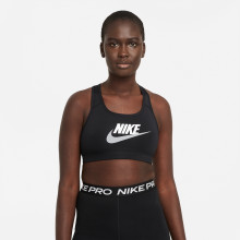 Brassière Nike Swoosh Futura Noire