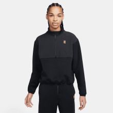 SWEAT NIKE FEMME COURT DRI FIT HERITAGE 1/2 ZIP