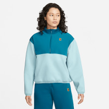 SWEAT NIKE FEMME COURT DRI FIT HERITAGE 1/2 ZIP