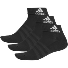 3 paires de chaussettes adidas Cush Ankle Noires