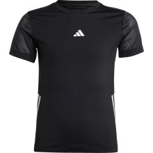 T-SHIRT ADIDAS JUNIOR GARCON RUN 3 BANDES