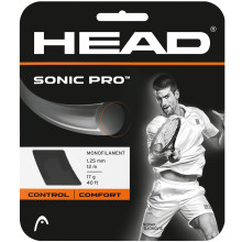 Cordage Head Sonic Pro Noir (12 Mètres)