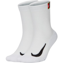 2 Paires de Chaussettes Nike Cushion Crew Blanches