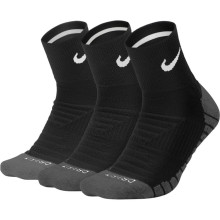 3 Paires de Chaussettes Nike Everyday Max Cushioned  Ankle Noires
