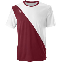 Tee-Shirt Wilson Team 2 Crew Bordeaux