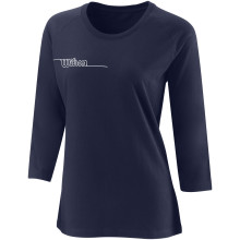 Tee-Shirt Wilson Femme Team 2 Manches 3/4 Marine