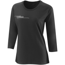 Tee-Shirt Wilson Femme Team 2 Manches 3/4 Noir