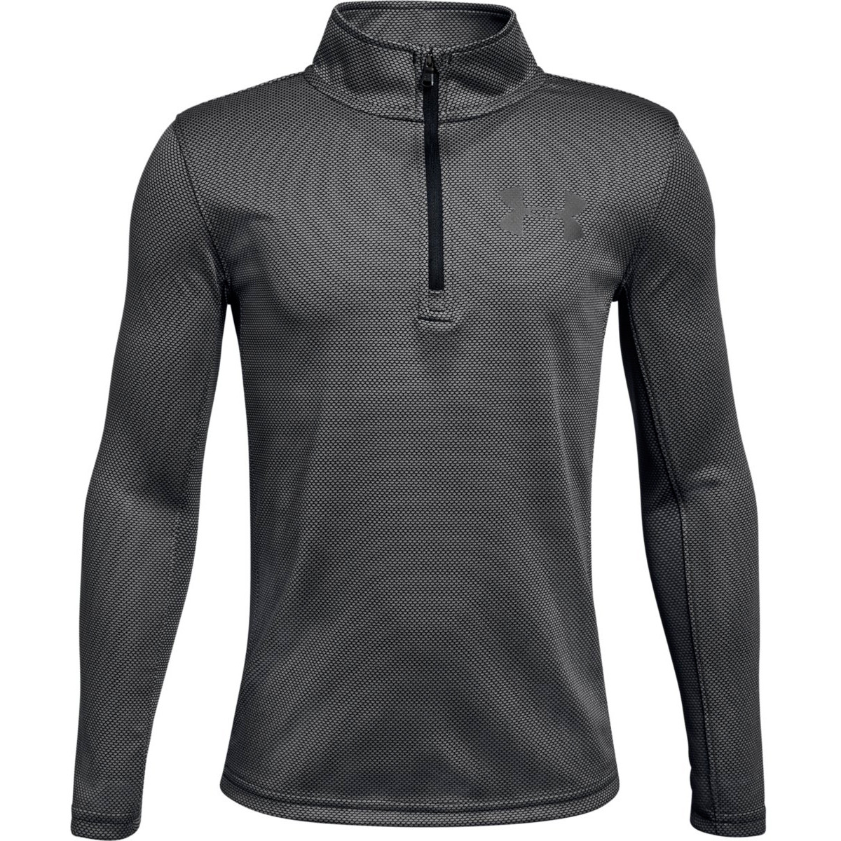 T-SHIRT UNDER ARMOUR JUNIOR TEXTURED MANCHES LONGUES